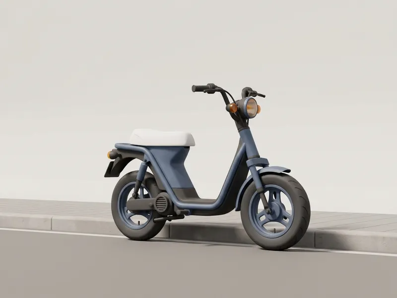 Ciclomotor. 50 cm³ y 45 km/h como máximo. Si supera uno de los dos, es moto.