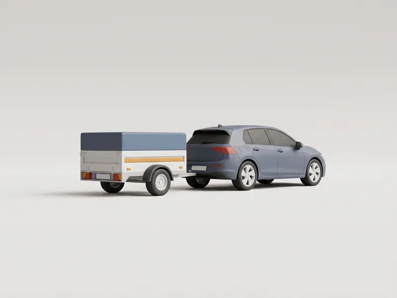 Remolque. Hasta 750 kg es ligero. Con remolque, el turismo baja a 90 en autovía.