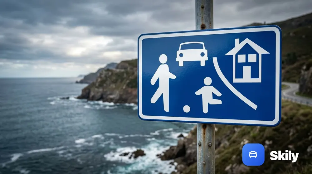 ¿Cuál es la velocidad máxima en una zona de estancia y juego?