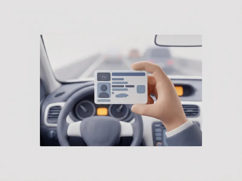Driving licence. The driver's document. All categories on one card.