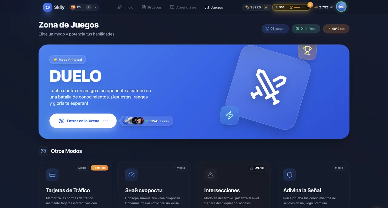 Zona de juegos